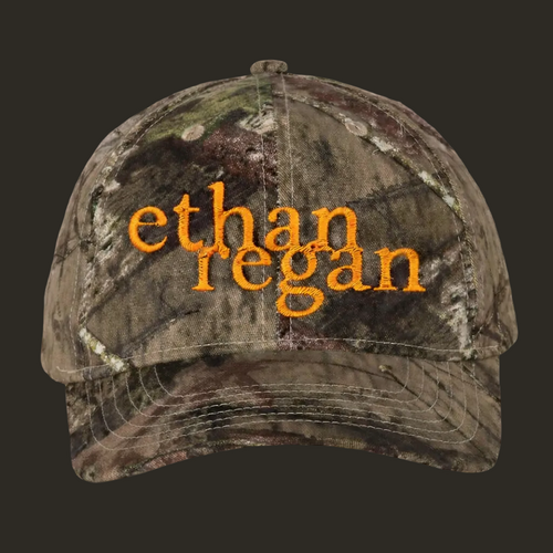 ER Orange Camo Hat